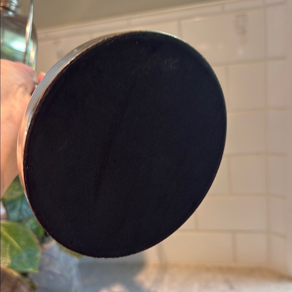 Mclaughlin & Scott Silver Metal Wall Clock with Roman Numerals - Picture 8 of 8